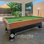 Large Pool Garden, Billiard, Peaceful Area, Near To The Sea, Coral Bay Paphos Villa *