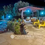 Large Pool Garden, Billiard, Peaceful Area, Near To The Sea, Coral Bay Paphos Villa *