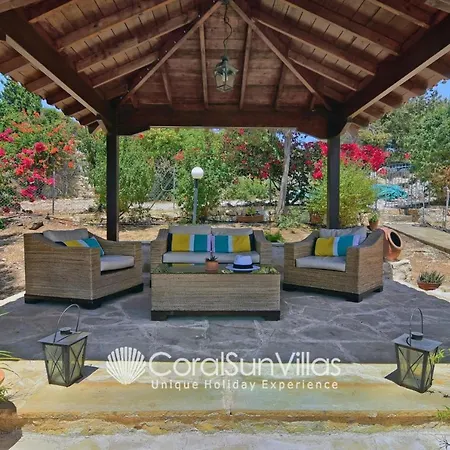 Large Pool Garden, Billiard, Peaceful Area, Near To The Sea, Coral Bay Paphos Pégeia