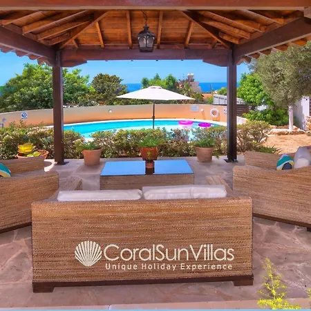 Вилла Large Pool Garden, Billiard, Peaceful Area, Near To The Sea, Coral Bay Paphos