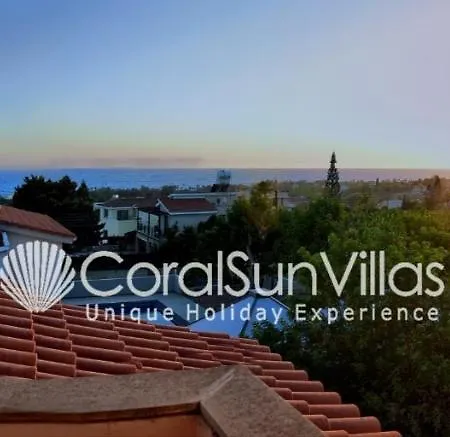 Large Pool Garden, Billiard, Peaceful Area, Near To The Sea, Coral Bay Paphos Pégeia