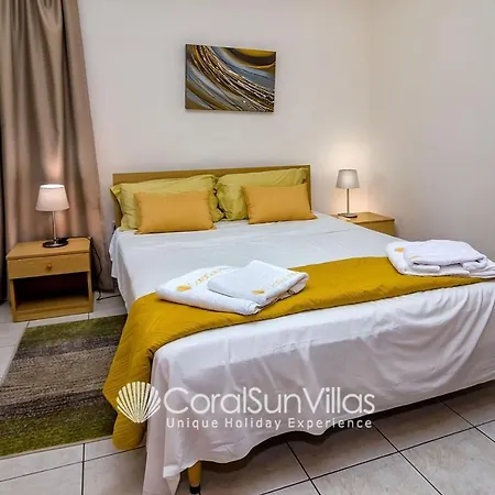 Large Pool Garden, Billiard, Peaceful Area, Near To The Sea, Coral Bay Paphos Villa *