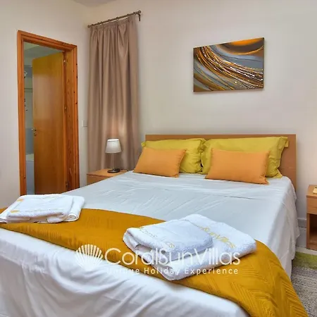 Large Pool Garden, Billiard, Peaceful Area, Near To The Sea, Coral Bay Paphos Villa *