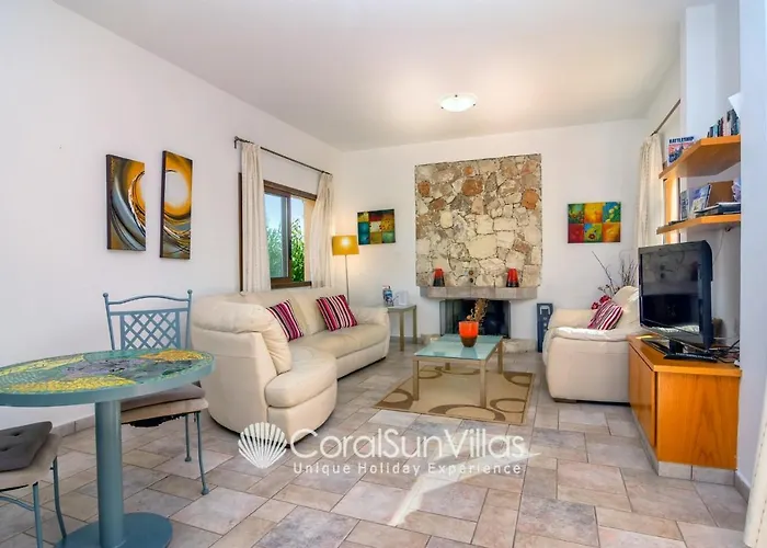 Large Pool Garden, Billiard, Peaceful Area, Near To The Sea, Coral Bay Paphos Peyia