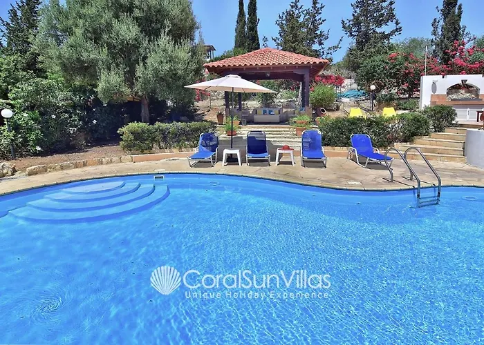 Large Pool Garden, Billiard, Peaceful Area, Near To The Sea, Coral Bay Paphos